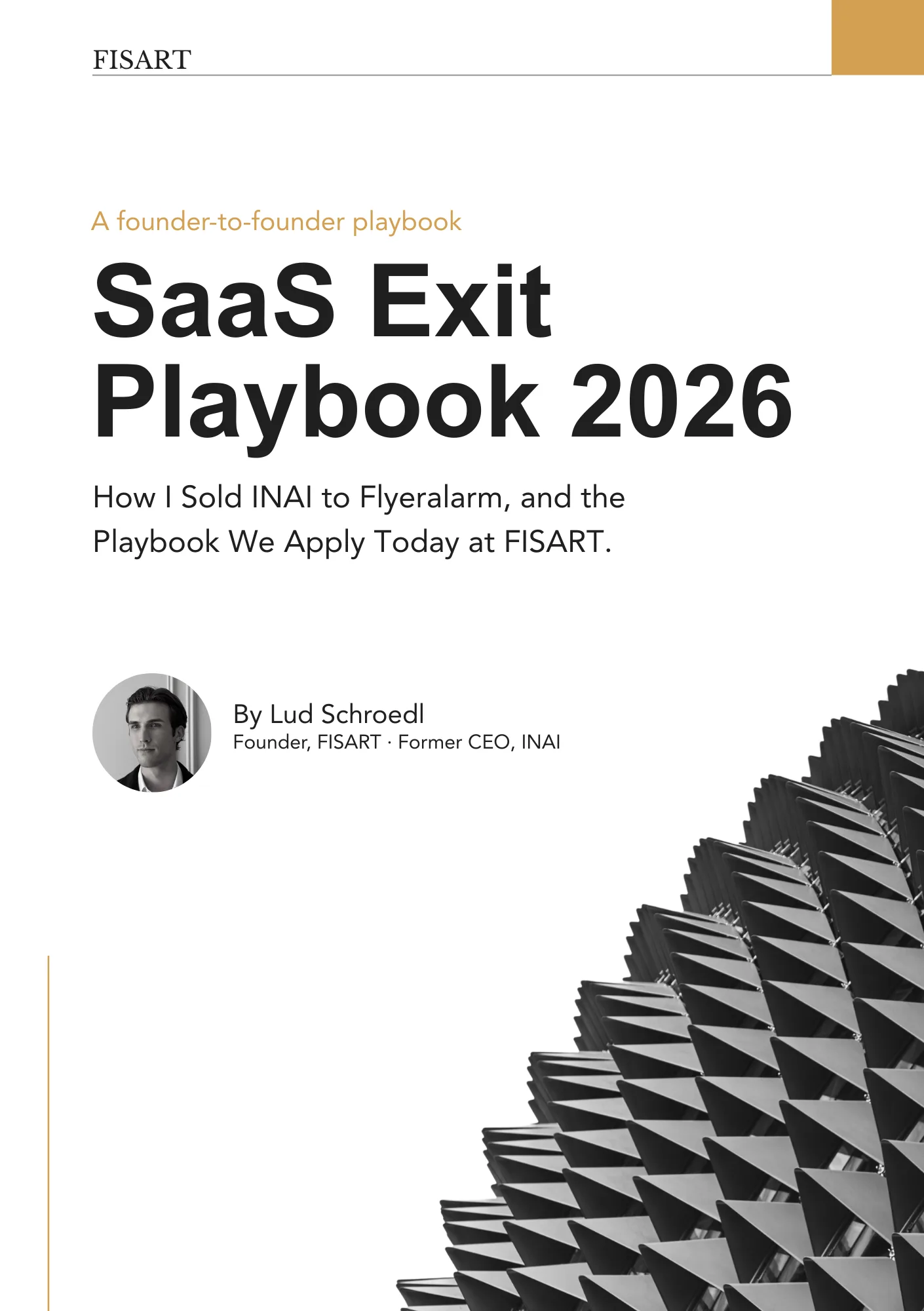 Cover des SaaS Exit Playbook 2026 von FISART